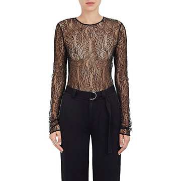 Lace Long-Sleeve Bodysuit