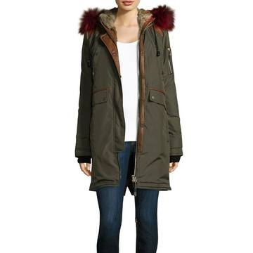 Brera Fox & Rabbit Lined Parka