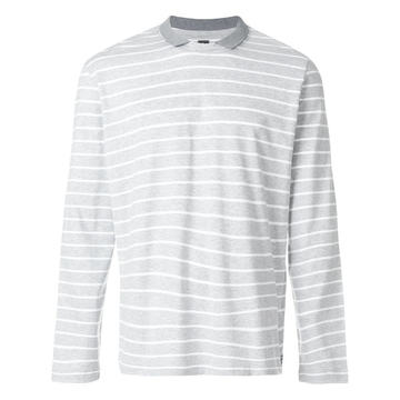 collar striped jumper