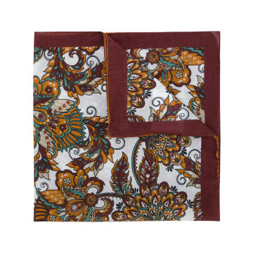 floral square scarf