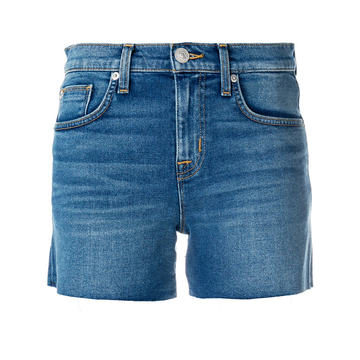 frayed Hudson denim shorts