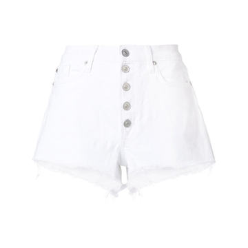 frayed Hudson denim shorts