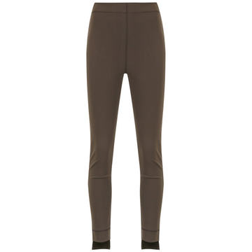 panelled skinny trousers