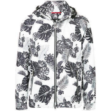 tropical print jacket