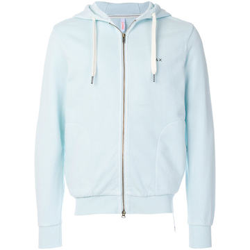 zipped hoodie