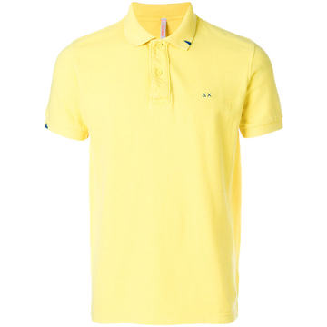 collar detail polo shirt