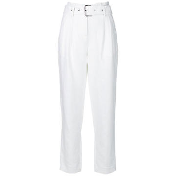 belt detail trousers