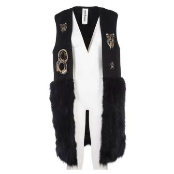 Furry Long Gilet