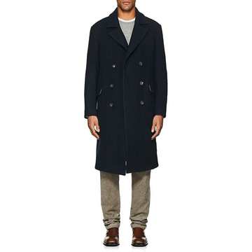 Wool Double-Breasted Topcoat