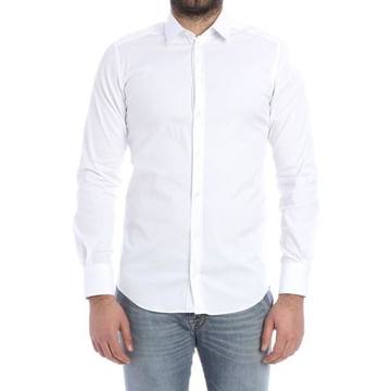 Bagutta Stretch Cotton Shirt