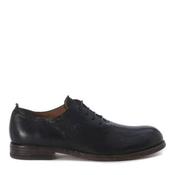 Moma Black Nabuck Lace Up Shoes