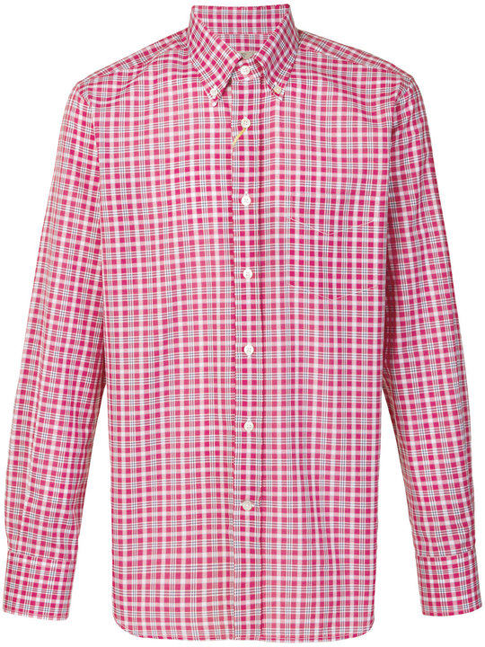 checked button-down shirt展示图