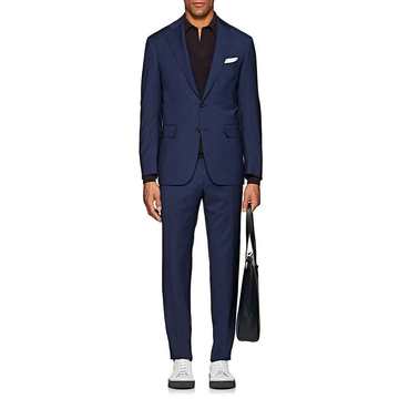 Capri Wool Two-Button Suit