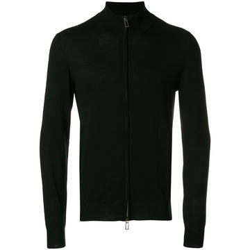 long-sleeve zipped jacket