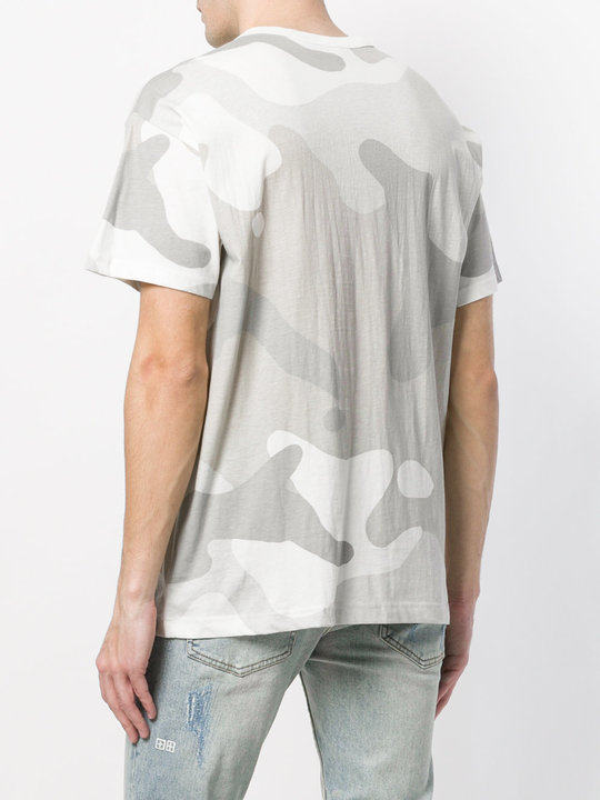 camouflage print T-shirt展示图