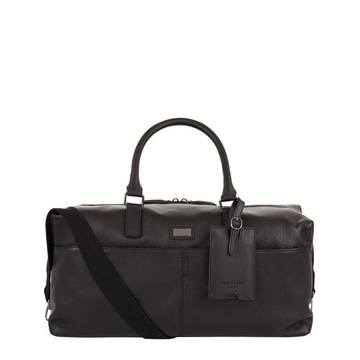 Tiger Leather Holdall