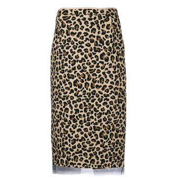 fitted back vent pencil skirt