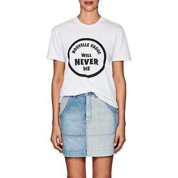 "Nouvelle Vague" Cotton T-Shirt