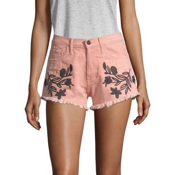 The Doll Embroidered Shorts