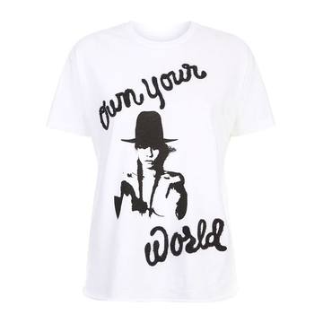 Own Your World Slogan T-Shirt