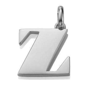 Sterling Silver Capital Z Pendant