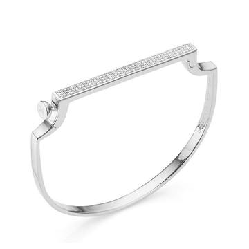 Signature Thin Diamond Bangle