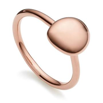 Nura Small Pebble Stud Ring