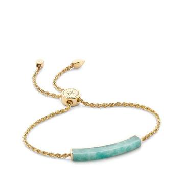 Linear Amazonite Chain Bracelet