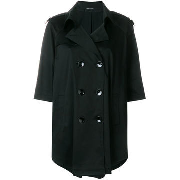 short sleeved trench coat