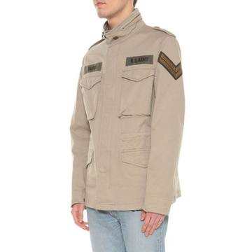 History Repeats Field Jacket With Army Patches