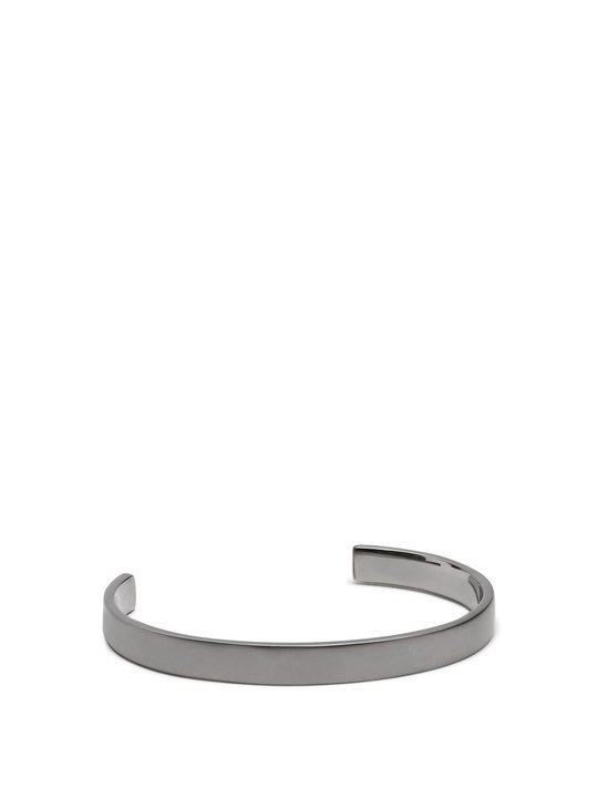 Label matte sterling-silver cuff展示图