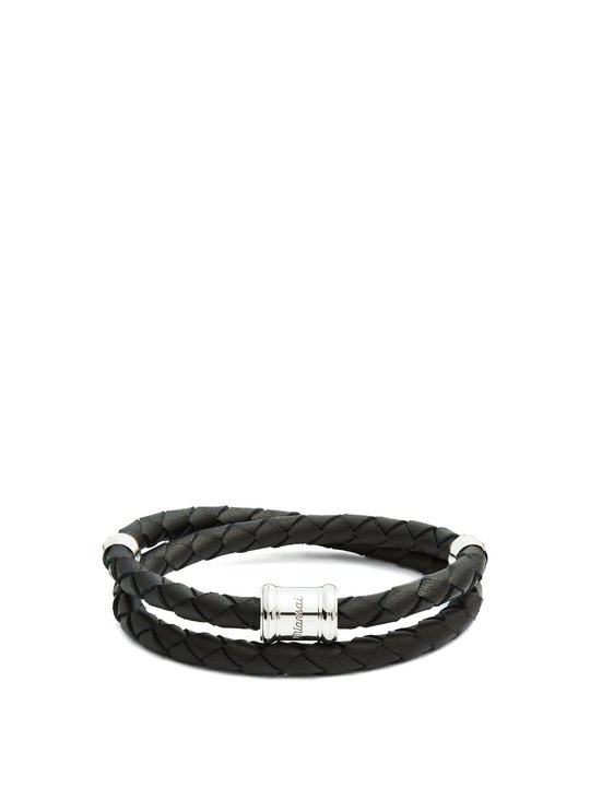 Casing braided leather bracelet展示图