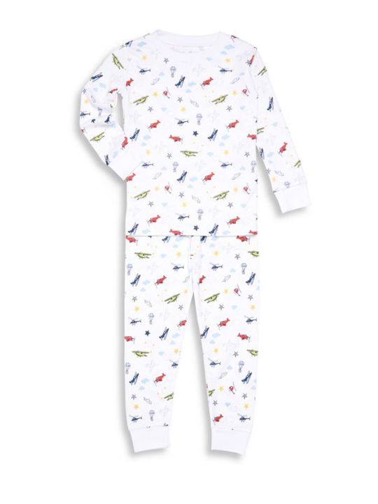 Baby's, Toddler's &amp; Little Boy's Aviation Pajama Set展示图