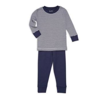 Baby's, Toddler's &amp; Little Boy's Two Piece Striped Tee &amp; Pants Set