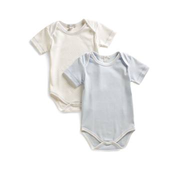 Infant's Dot &amp; Solid Bodysuit Two-Pack
