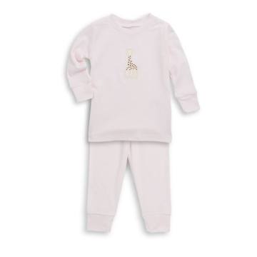 Baby Girl's Sophie La Girafe Cotton Pajama Set