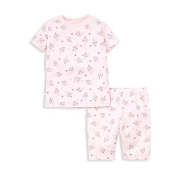 Baby's Cherry On Top Print Short Pajamas