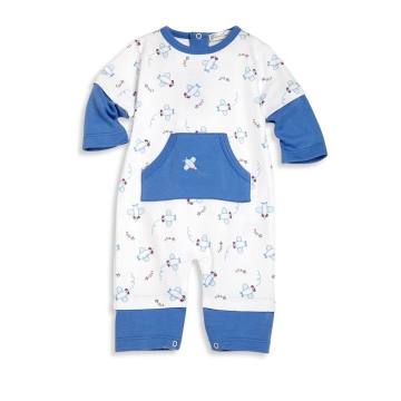 Baby's Air Kissy Embroidered Coverall