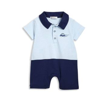 Baby's Fast Lane Cotton Playsuit