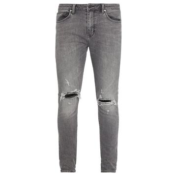 Rebel distressed skinny jeans