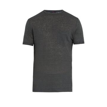 Rodi striped linen-jersey T-shirt