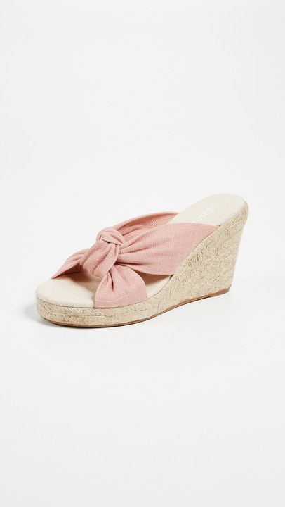 Knotted Wedge Espadrilles展示图