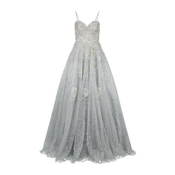 Strapless Embellished Gown