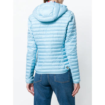 hooded padded jacket