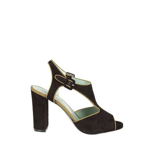 Paola D'arcano Block Heel Sandals展示图