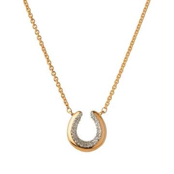 Ascot Diamond Essentials Horseshoe Necklace