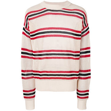 striped long-sleeve sweater