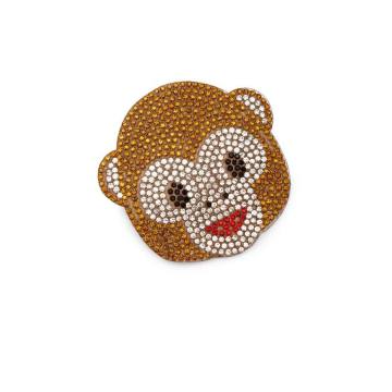 Kid's Monkey Emoji Hair Clip