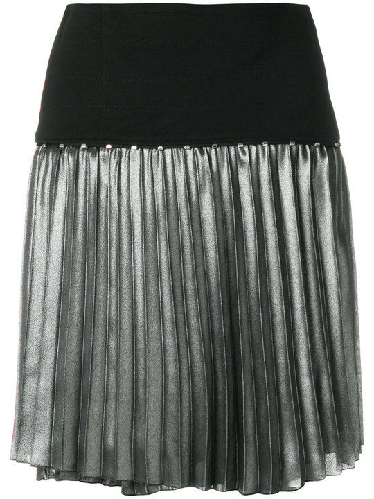 metallic pleat skirt展示图