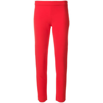 slim-fit high trousers